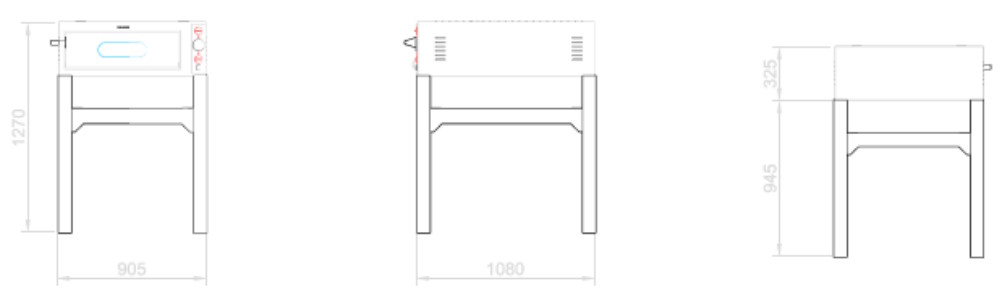 Elektrischer Pizzaofen 1 Kammer feuerfeste modulare Platte EK6 Italforni Elektrischer Pizzaofen 1 Kammer feuerfeste modulare Platte EK6 Italforni