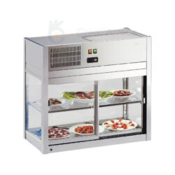 Refrigerated Countertop Display Case 100 liters Temperature Normal +4 +10 Linus 100