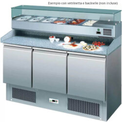 Professional Static Refrigerated Pizza Counter 140cm +2/+8C° 368 Liters Forcold Professional Static Refrigerated Pizza Counter 140cm +2/+8C° 368 Liters Forcold