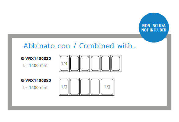 Professional Static Refrigerated Pizza Counter 140cm +2/+8C° 368 Liters Forcold Professional Static Refrigerated Pizza Counter 140cm +2/+8C° 368 Liters Forcold