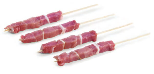 Professioneller Arrosticini-Schneider 225 Arrosticini 15x15 CB Professioneller Arrosticini-Schneider 225 Arrosticini 15x15 CB