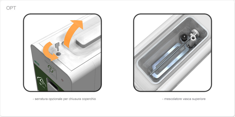 Distributore di gelato istantaneo 6 litri IS Cream Bras Distributore di gelato istantaneo 6 litri IS Cream Bras