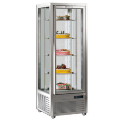 Kühlvitrine +4/+10 °C 450 Lt drehbare Regale mit LED-Beleuchtung Tecfrigo