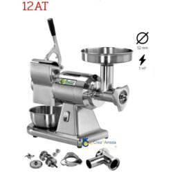 Fleischwolf Reibe Aluminium 52mm Einlass Zerkleinerungseinheit Abnehmbarer Trichter Rund 12AT Fimar Fleischwolf Reibe Aluminium 52mm Einlass Zerkleinerungseinheit Abnehmbarer Trichter Rund 12AT Fimar