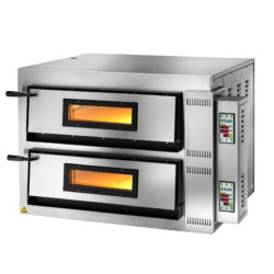 Professioneller Elektrobackofen Pizzeria Digital Edelstahl 1 oder 2 Kammern 72x72x14cm Fimar FMD4 Professioneller Elektrobackofen Pizzeria Digital Edelstahl 1 oder 2 Kammern 72x72x14cm Fimar FMD4