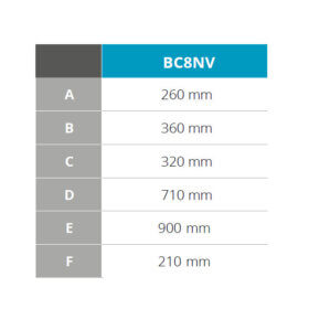 Professioneller Kutter aus eloxiertem Aluminium 8Lt BC8N Fimar Edelstahl Abnehmbare Klingen und Schüssel Professioneller Kutter aus eloxiertem Aluminium 8Lt BC8N Fimar Edelstahl Abnehmbare Klingen und Schüssel