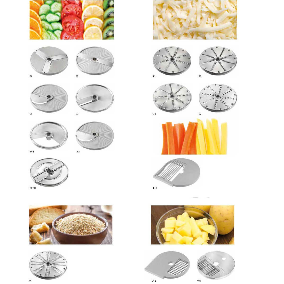 Tagliaverdure Professionale Acciaio inox AISI 304 TV2000RN La Romagnola Fimar – Bild 4