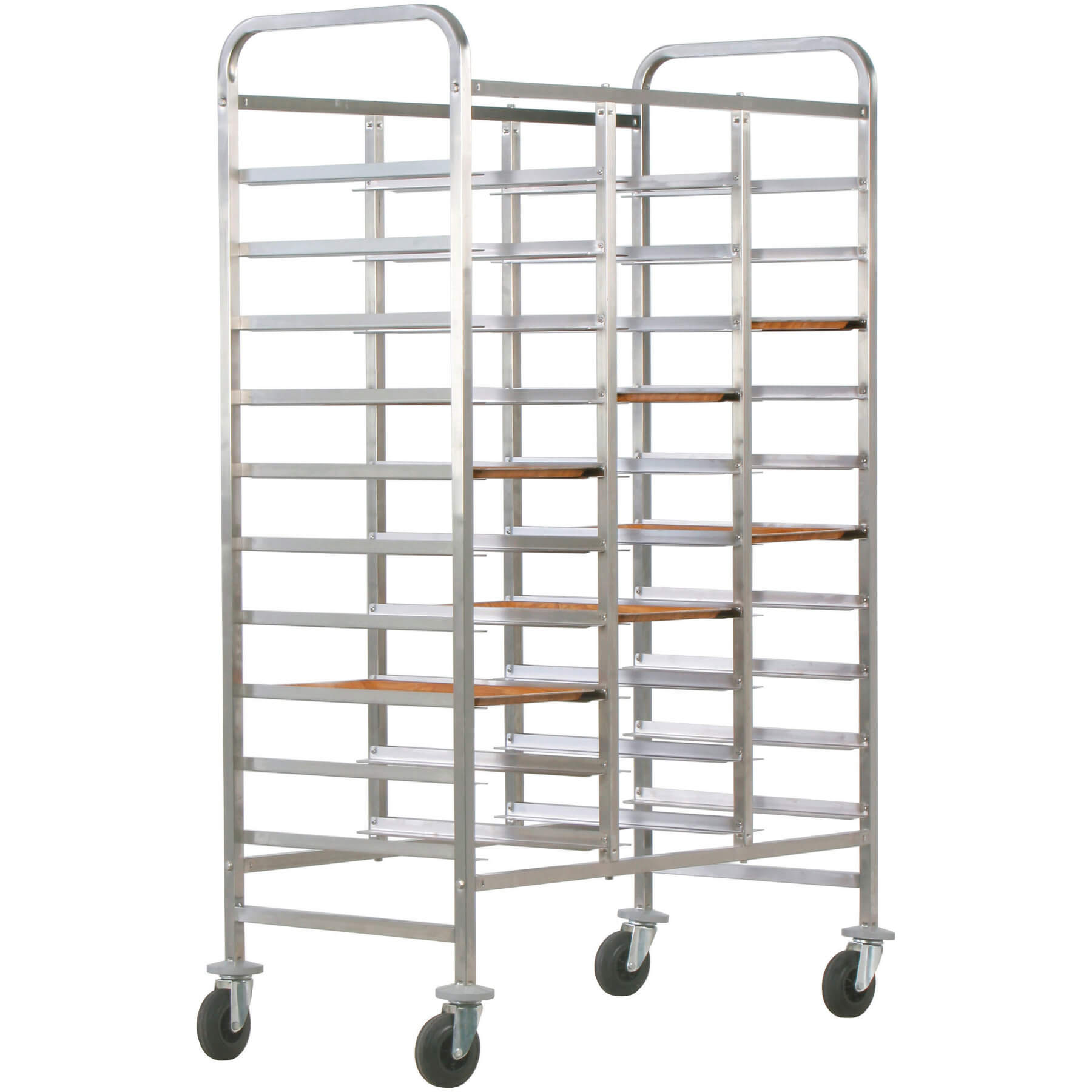Stainless Steel Reinforced Tray Trolley for 30 GN 1/1 Trays Forcar CA 1471R