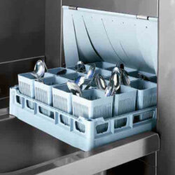 Spülmaschine mit zwei Becken, ausziehbar, Nutzhöhe 46 cm, quadratischer Korb 50x50 cm EW 4520 Spülmaschine mit zwei Becken, ausziehbar, Nutzhöhe 46 cm, quadratischer Korb 50x50 cm EW 4520