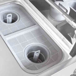 Spülmaschine mit zwei Becken, ausziehbar, Nutzhöhe 46 cm, quadratischer Korb 50x50 cm EW 4520 Spülmaschine mit zwei Becken, ausziehbar, Nutzhöhe 46 cm, quadratischer Korb 50x50 cm EW 4520