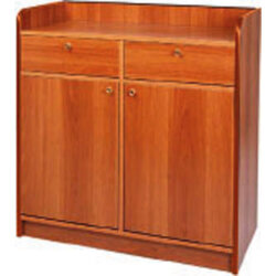 Professional Low Hall Service Cabinet Wood 2 Doors 95x49x99 cm Forcar ML3000SS / CA Professional Low Hall Service Cabinet Wood 2 Doors 95x49x99 cm Forcar ML3000SS / CA
