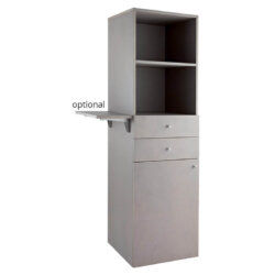 Hoher Serviceschrank 1 Tür 2 Besteckschubladen 45x49x144 cm Forcar ML 5050 Hoher Serviceschrank 1 Tür 2 Besteckschubladen 45x49x144 cm Forcar ML 5050