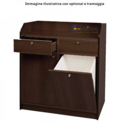 Professional Low Hall Service Cabinet Wood 2 Doors 95x49x99 cm Forcar ML3000SS / CA Professional Low Hall Service Cabinet Wood 2 Doors 95x49x99 cm Forcar ML3000SS / CA