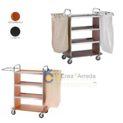 Profi-Wäschewagen 4 Etagen 90/143x50x123 cm Forcar CA 1510 CA