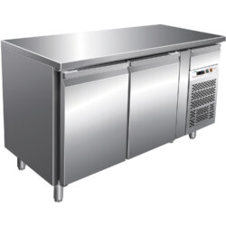 Refrigerated Pastry Table Ventilated +2°C/+8°C 2 Doors Forcar G-PA2100TN
