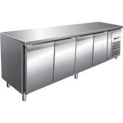 Gastronomie Kühltisch GN1/1 belüftet 4-türig SNACK -2°C/+8°C Forcar G-SNACK4100TN