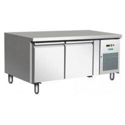Gekühlter Gastronomietisch GN1/1 Belüftet 2 Türen h 65 cm -2°C/+8°C Forcar G-UGN2100TN