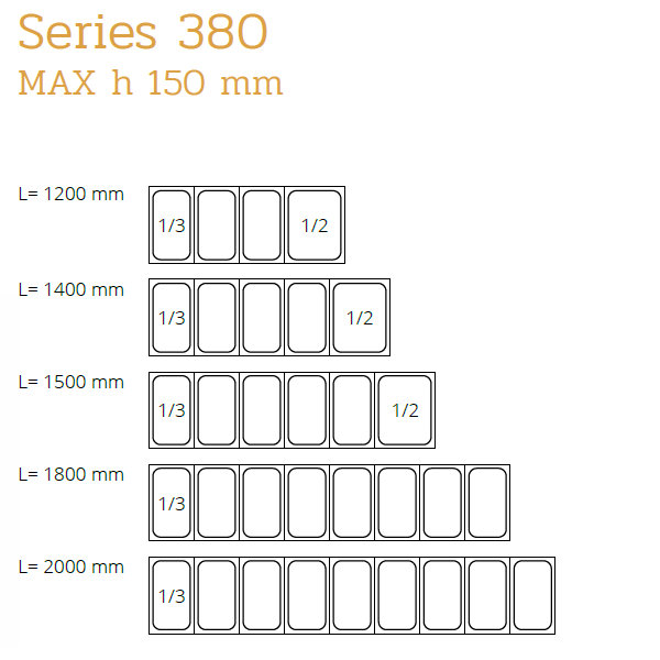 Statische Pizzaschaukel 4 GN 1/3 + 1 GN 1/2 +2°C/+8°C Forcar G-RI14038V Statische Pizzaschaukel 4 GN 1/3 + 1 GN 1/2 +2°C/+8°C Forcar G-RI14038V