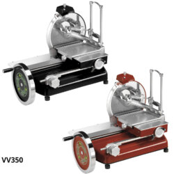 Affettatrice Volano Manuale Per Salumi Lama ø 35cm Spessore taglio da 0 a 25 mm VV350 Fimar