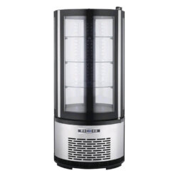 Gekühlte, belüftete Glas-Rundtheke 100 Lt +2°C/+8°C Forcar ARC100B