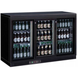 Professionelle Kühlvitrine 320 Liter +2°C/+8°C Flaschenkühler G-BC3PS87 Forcar