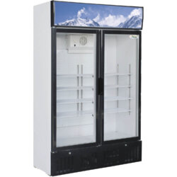 Statische Kühlvitrine Snack 620 Lt +2°C/+8°C G-SNACK638L2TNG Forcar