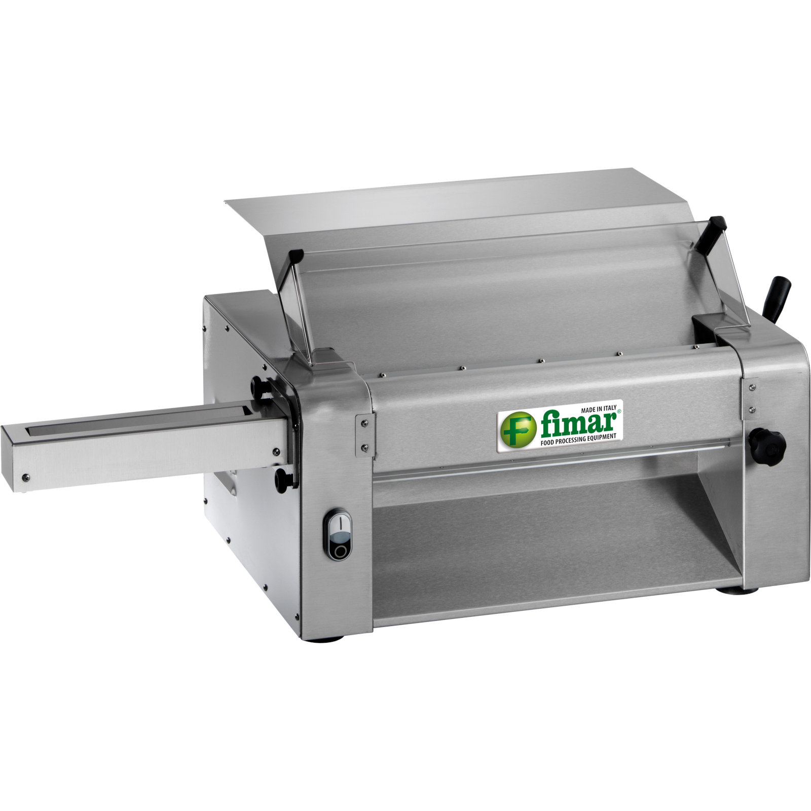 Sfogliatrice Stendipizza Professionale Acciaio Inox AISI 304 Rulli 52cm SI520 Fimar – Bild 2
