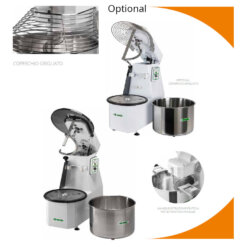 Impastatrice Spirale Professionale Testa Sollevabile Vasca Estraibile Capacità 25 kg 25CNS Fimar Impastatrice Spirale Professionale Testa Sollevabile Vasca Estraibile Capacità 25 kg 25CNS Fimar