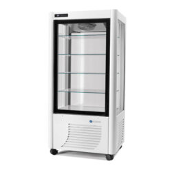 Low-temperature refrigerated display case -5/-21 °C glass shelves Odyssey 540BT Scaiola Low-temperature refrigerated display case -5/-21 °C glass shelves Odyssey 540BT Scaiola