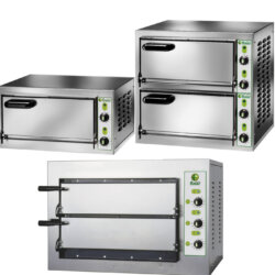 Forno Elettrico Pizzeria Rivestimento Frontale Acciaio Inox Porta Cieca Fimar MICRO e MINI