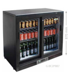 Vetrina Bibite Refrigerata Ventilata Professionale 202 Litri +2°C/+8°C Bottle Cooler G-BC2PS87 Forcar Vetrina Bibite Refrigerata Ventilata Professionale 202 Litri +2°C/+8°C Bottle Cooler G-BC2PS87 Forcar