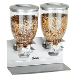 Doppel-Getreidespender Aufsatzmühle 2x 3,5 Liter Doppel-Getreidespender Aufsatzmühle 2x 3,5 Liter