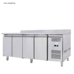 Belüftete Profi-Kühltheke GN1/1 TN 4 Türen Temperatur -2° / +8° C Belüftete Profi-Kühltheke GN1/1 TN 4 Türen Temperatur -2° / +8° C