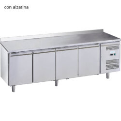 Gekühlter Gastronomietisch GN1/1 Professional Belüftet 4 Türen SNACK -2°C/+8°C Gekühlter Gastronomietisch GN1/1 Professional Belüftet 4 Türen SNACK -2°C/+8°C