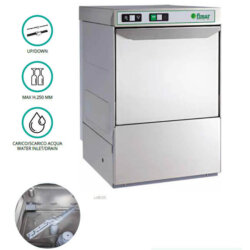 Gläserspüler Front Inox Geschirrspüler Platz Korb 35x35 2890W FIMAR LABI35 und LABI35PL Gläserspüler Front Inox Geschirrspüler Platz Korb 35x35 2890W FIMAR LABI35 und LABI35PL