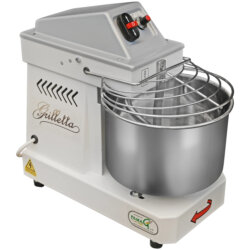 Spiralknetmaschine 5 kg mit festem Kopf und Schüssel 10 Geschwindigkeiten Rückwärtsgang Grilletta IM 5 10V HH Spiralknetmaschine 5 kg mit festem Kopf und Schüssel 10 Geschwindigkeiten Rückwärtsgang Grilletta IM 5 10V HH