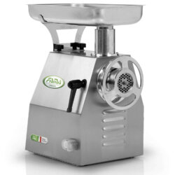 Profi-Fleischwolf Edelstahl beschichtetes Maul 70mm 1100 W FAMA Version 1/2 Unger TI 12 R