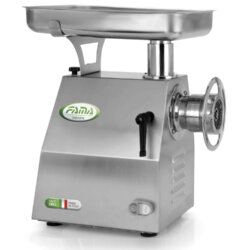 Profi-Fleischwolf Edelstahlgehäuse Mündung 82mm 1500 W FAMA Unger TI 22 R