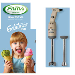 Profi-Tauchmixer 250 Watt Variable Geschwindigkeit Eiscreme Combo Mixer 250 Fama