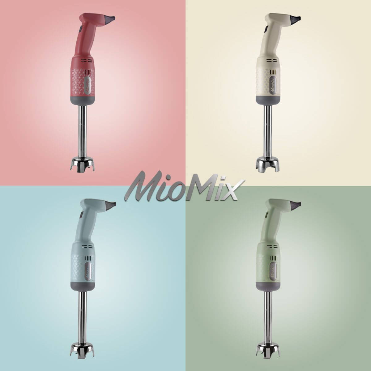 Profi-Tauchmixer mit Zubehörset Top Chef Variable Geschwindigkeit FAMA MIOMIX TOPCHEFTOP MioMix-Ruhm