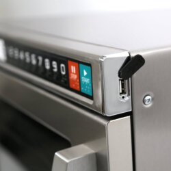 Forno a microonde due magnetron piatto fisso 17 litri scanner codici barre MO-1817S Sammic Forno a microonde due magnetron piatto fisso 17 litri scanner codici barre MO-1817S Sammic