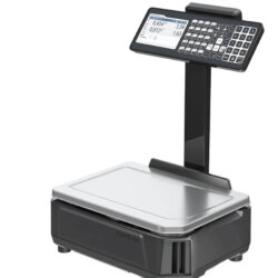 Elektronische Tischwaage mit selbstklebendem Beleg und abziehbarem Aufkleber Suprema S3