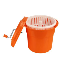 Manuelle Salatzentrifuge 12 Liter mit Auslauf Manuelle Salatzentrifuge 12 Liter mit Auslauf